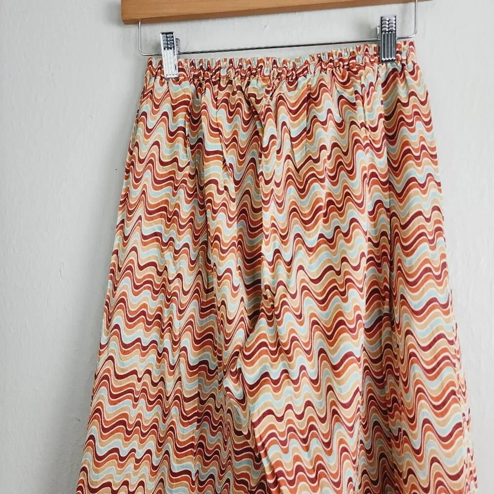 NWT Faithfull The Brand Montero Cotton Split-Leg Boho Pants Vadella Medium - Picture 11 of 13